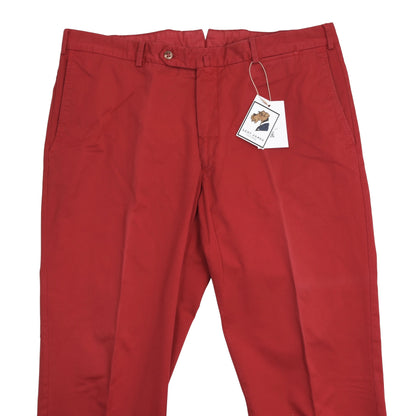 Incotex-Baumwollhose Größe 58 - Rot