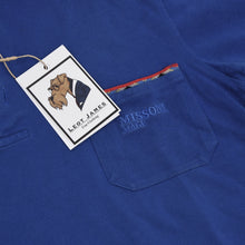 Laden Sie das Bild in den Galerie-Viewer, Vintage Missoni Mare Poloshirt Größe L - blau