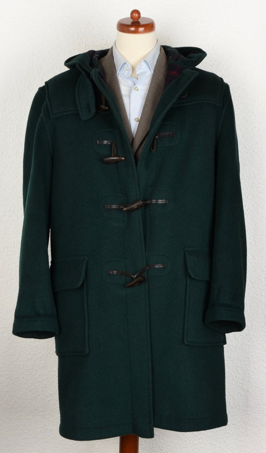 Gloverall Duffle Coat Size UK 44 EU 54 - Green