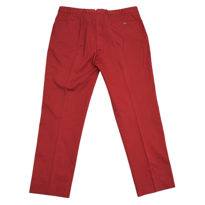 Incotex-Baumwollhose Größe 58 - Rot