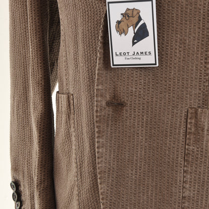 Corneliani ID Seersucker Jacket - Brown