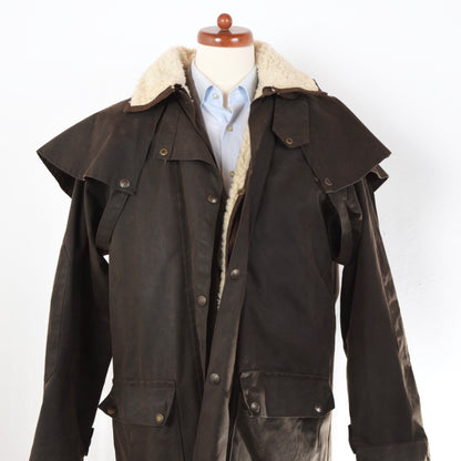 The Australian Collection Waxed Duster Size L - Brown