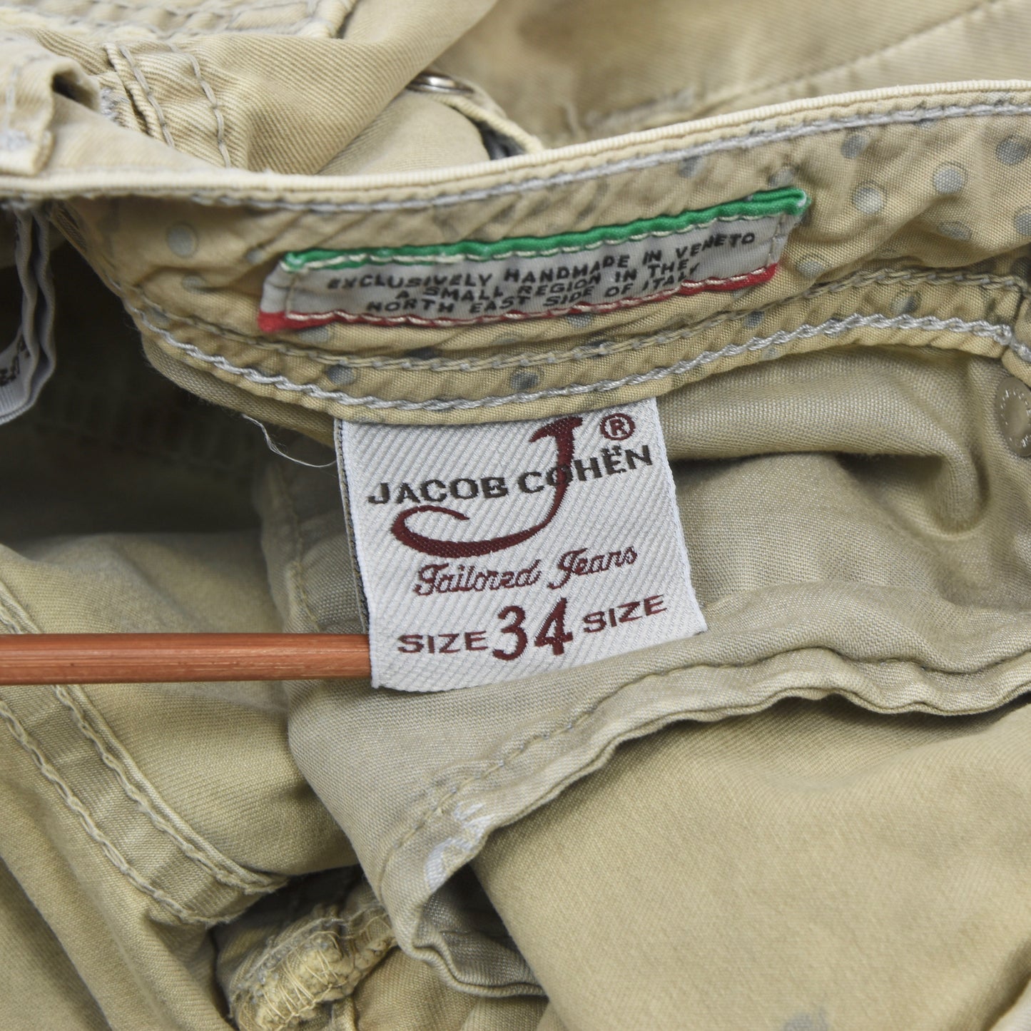 Jacob Cohen Jeans Größe 34 - Beige