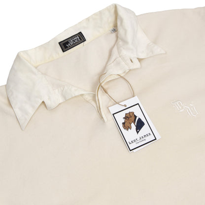 Gianni Versace Couture Poloshirt Größe 54 - Ecru