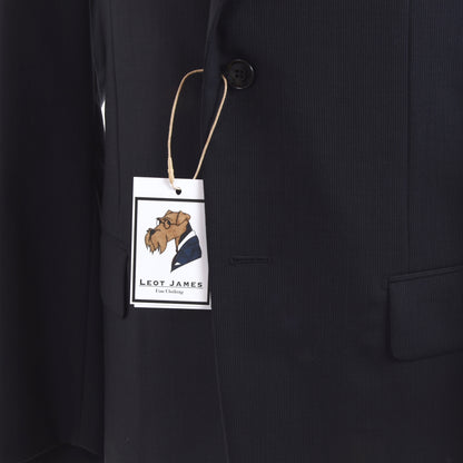 Pal Zileri Wool Suit Size 50 - Navy Pinstripe