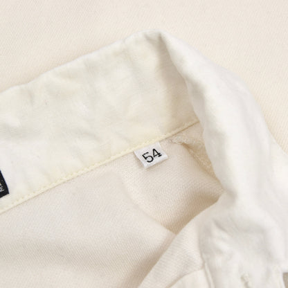Gianni Versace Couture Polo Shirt Size 54 - Ecru