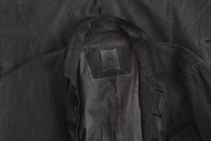 John Varvatos Artisan Baumwolle/Leinen Jacke Größe 54 – Grau