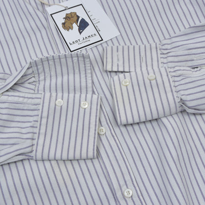Brunello Cucinelli Shirt Size L Basic Fit - Stripes