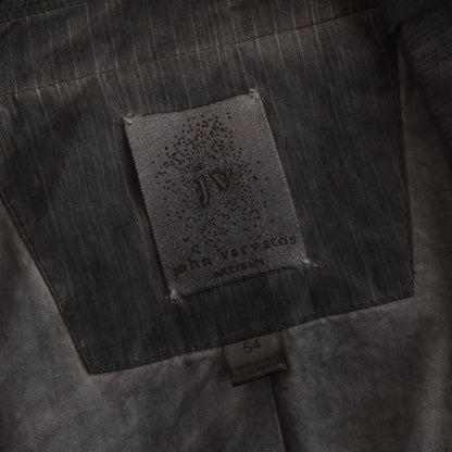 John Varvatos Artisan Cotton/Linen Jacket Size 54 - Grey