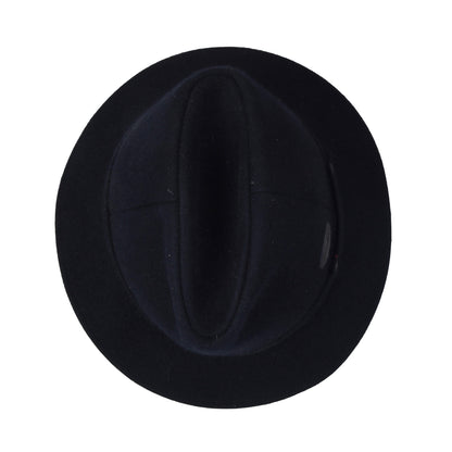 Borsalino Felt Hat Size 60 - Navy Blue