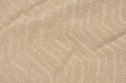 Knit Polo Shirt by Zimmerli Size XL - Ivory Cotton Lisle