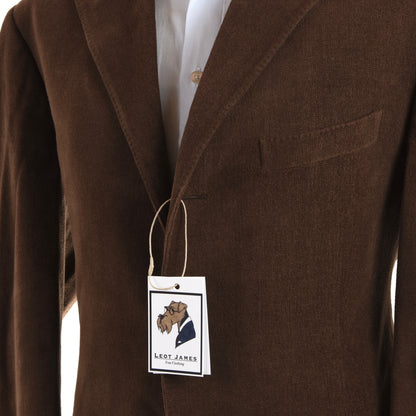Corneliani Cotton-Wool-Jacke Größe 54 - Braun