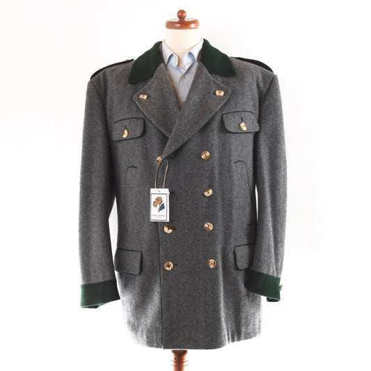 Apennin Loden Schladminger Coat Size 56  - Grey