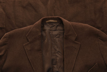Corneliani Cotton-Wool-Jacke Größe 54 - Braun