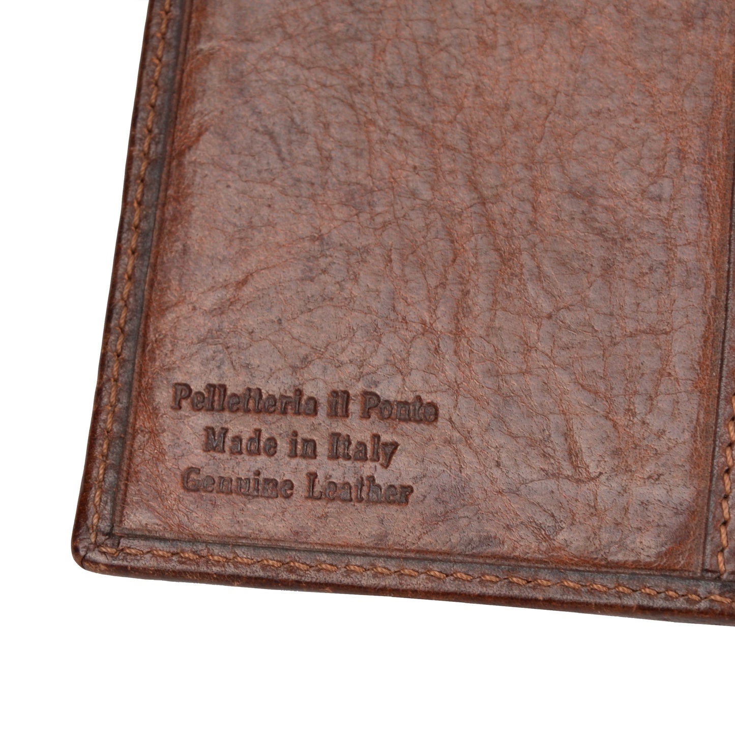 The Bridge Leather Wallet/Billfold - Brown