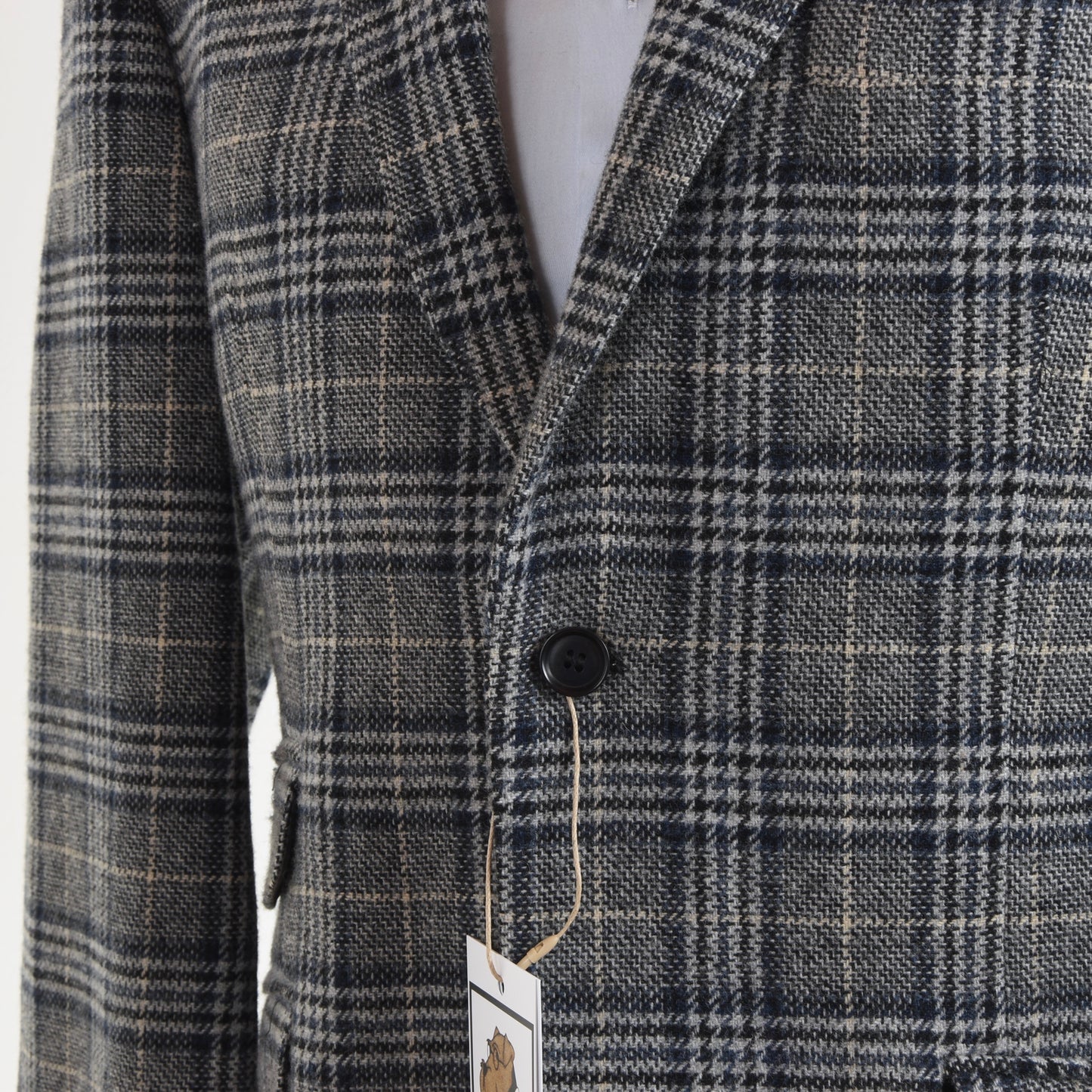 Dietmar Haas Moon Tweed Jacket Size 98 - Plaid