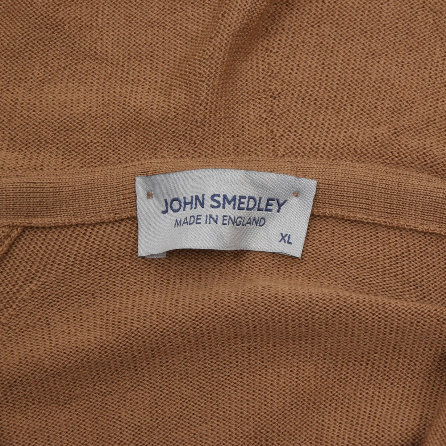 John Smedley Wool Hoodie/Sweater Size XL - Tan