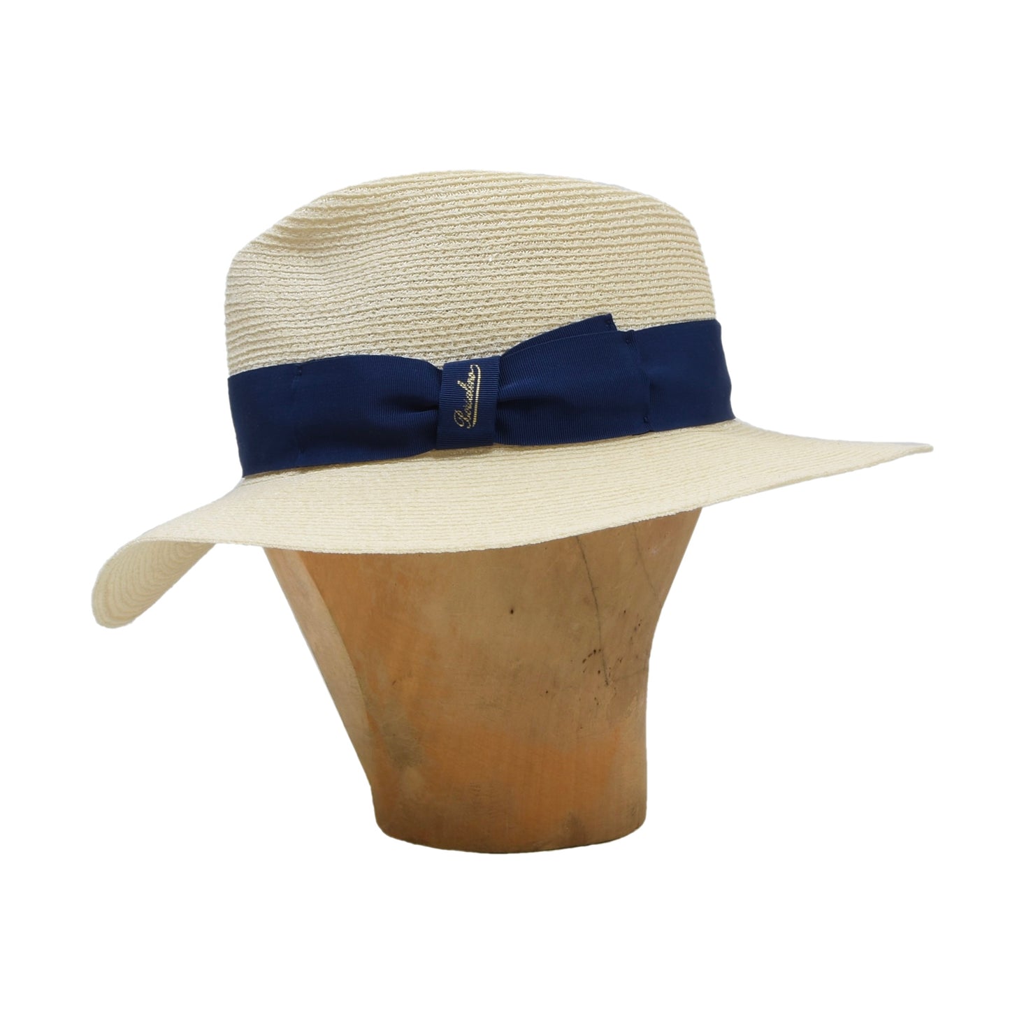 Borsalino Hemp Panama Hat Size M - Beige