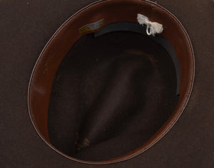Borsalino Filzhut Größe 57 - Schokoladenbraun