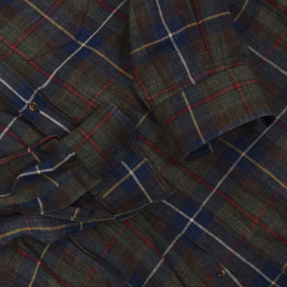 Rettl Linen Shirt Size 40/M - Carinthian Pattern