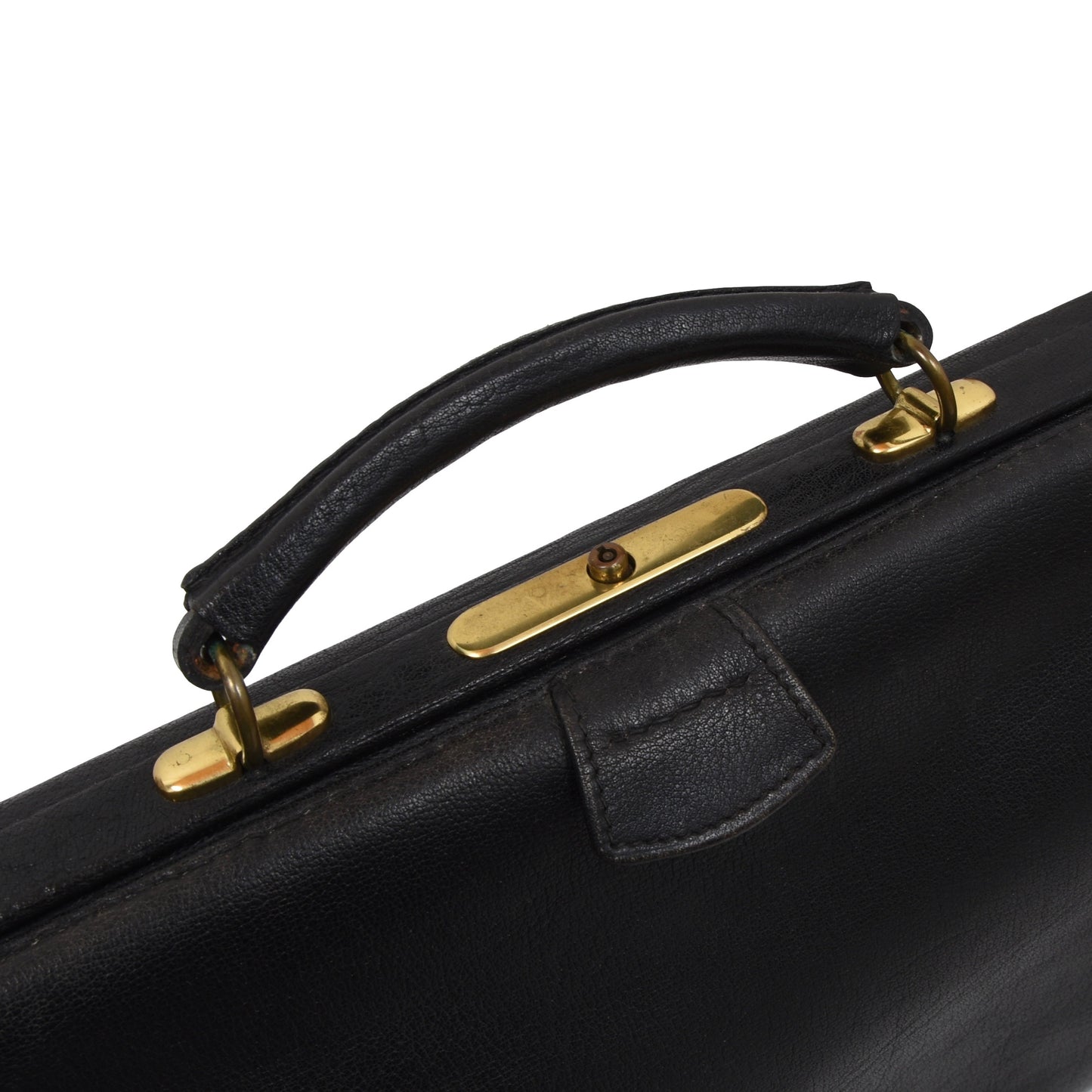 Josef Winkler Wien Leather Briefcase - Black