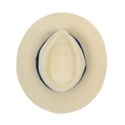 Borsalino Hemp Panama Hat Size M - Beige