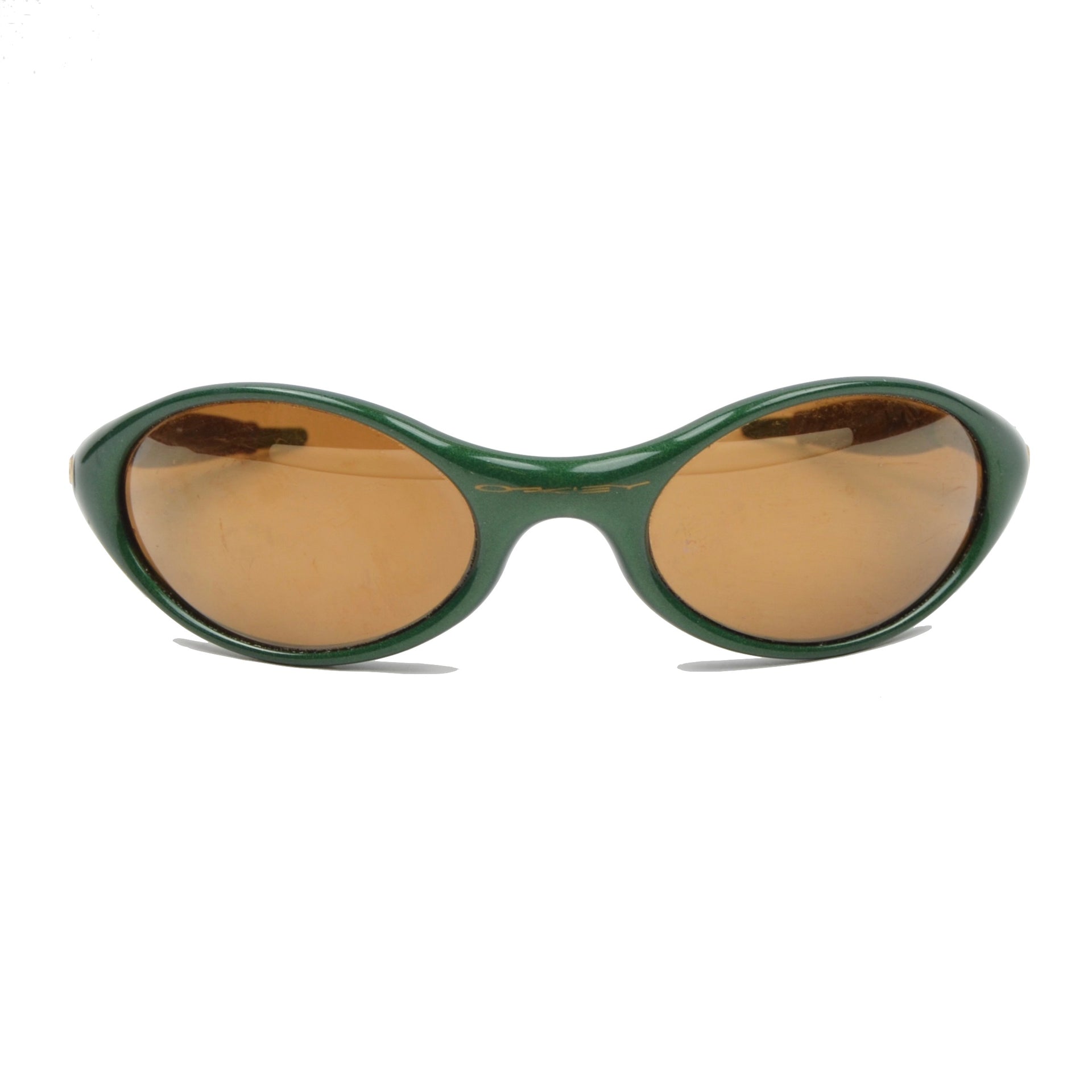 Oakley Eye Jacket Sunglasses Moss Green Gold Iridium