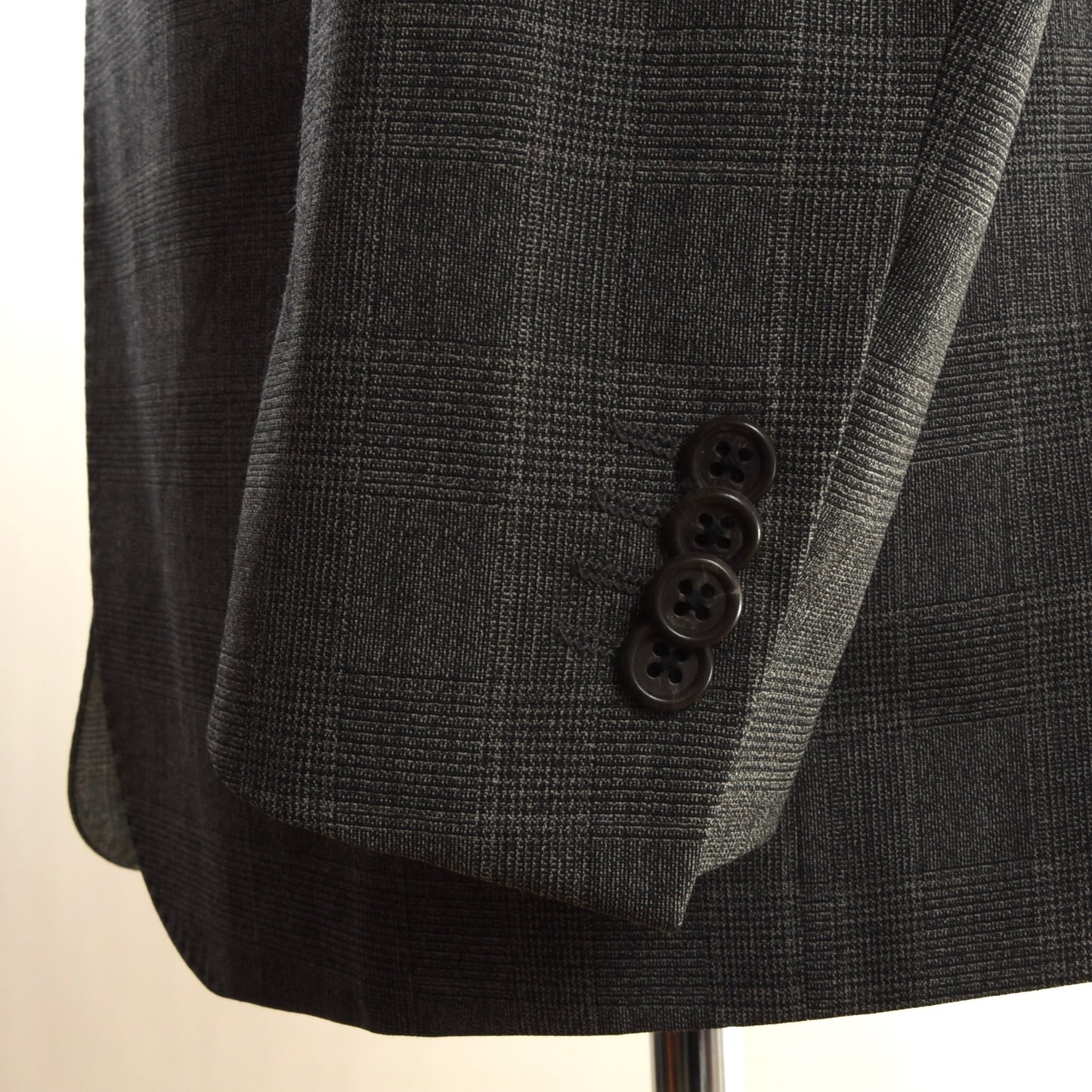 Corneliani Collection Suit Size 50 - Glen Plaid