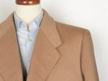 Laden Sie das Bild in den Galerie-Viewer, Calw Maßgeschneiderter Mantel aus 100 % Kamelhaar - Kamel/Beige