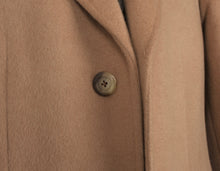 Laden Sie das Bild in den Galerie-Viewer, Calw Maßgeschneiderter Mantel aus 100 % Kamelhaar - Kamel/Beige