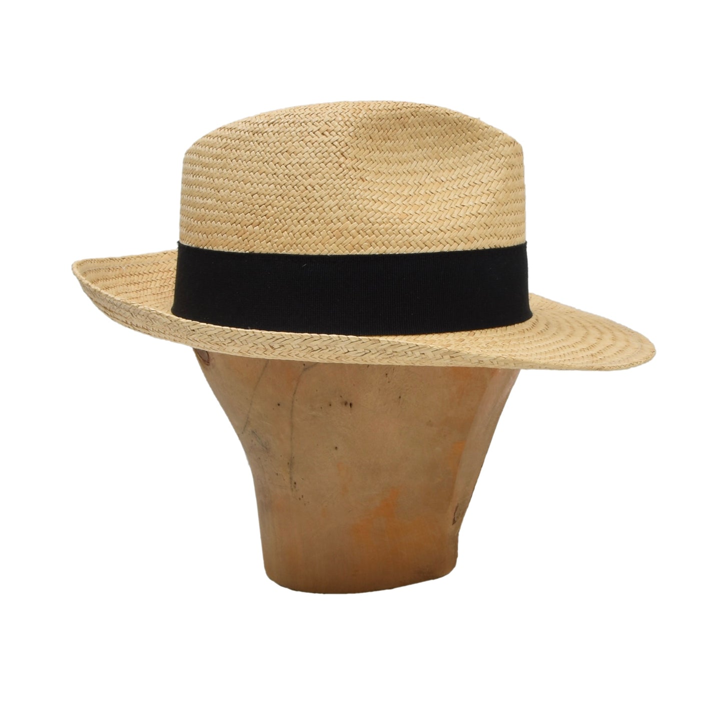 Oriental Panama Straw Hat Size 57 - Beige/Tan