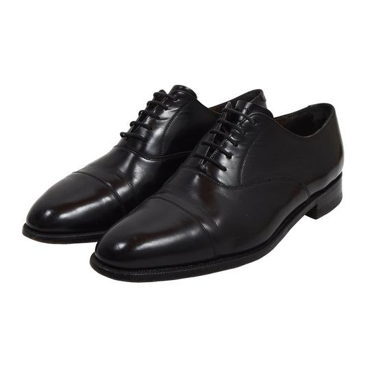 Barker England Oxford Schuhe Größe 10.5F - Schwarz