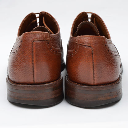 Crockett & Jones Cap Brogue Shoes Size 8.5 EE - Brown