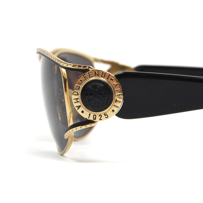 Fendi Mod. 7025 Col. 103 Vintage Sunglasses - Gold & Black