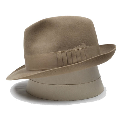 Vanzina x Borsalino Felt Hat Size 58 - Sand/Tan