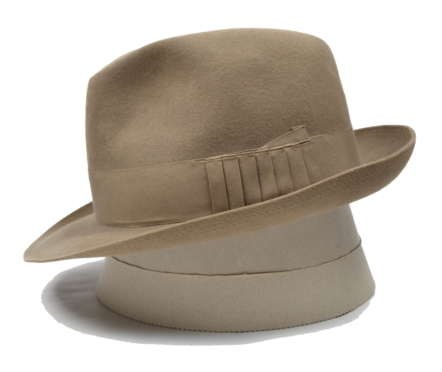 Vanzina x Borsalino Felt Hat Size 58 - Sand/Tan