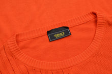 Laden Sie das Bild in den Galerie-Viewer, Versace Jeans Couture Pullover Größe XXL - Orange