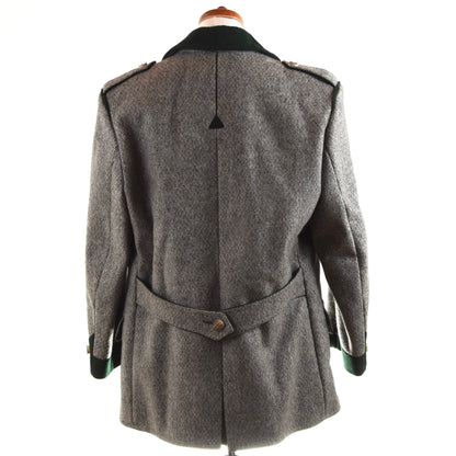 Traunsee Trachten Schladminger Mantel Größe 52 - Grau
