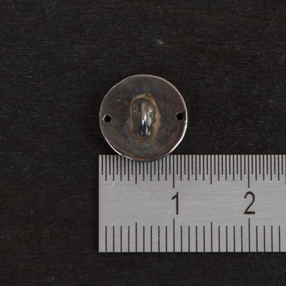 6x .835 Silver Trachten Buttons - ca. Ø12mm
