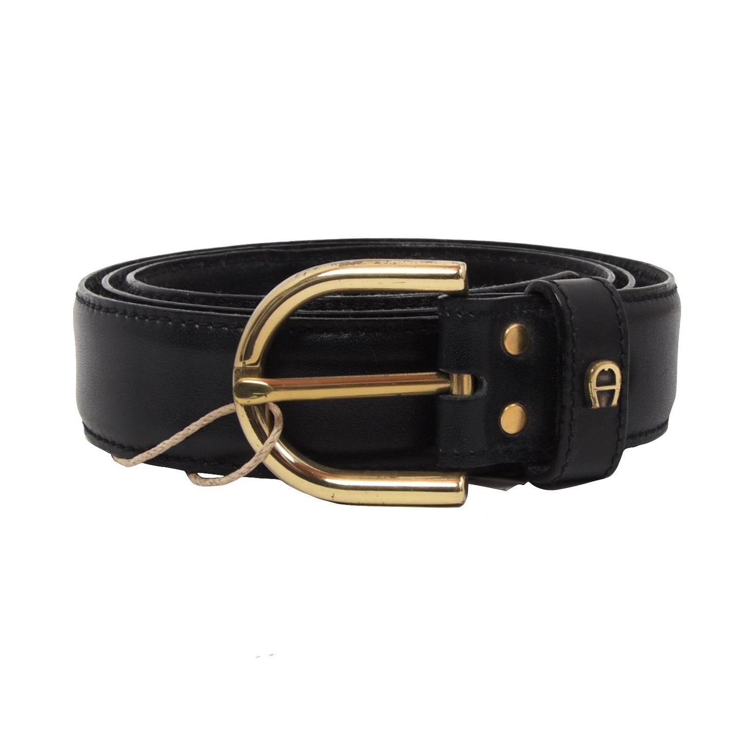 Etienne Aigner Leather Belt Size 90/36 - Black