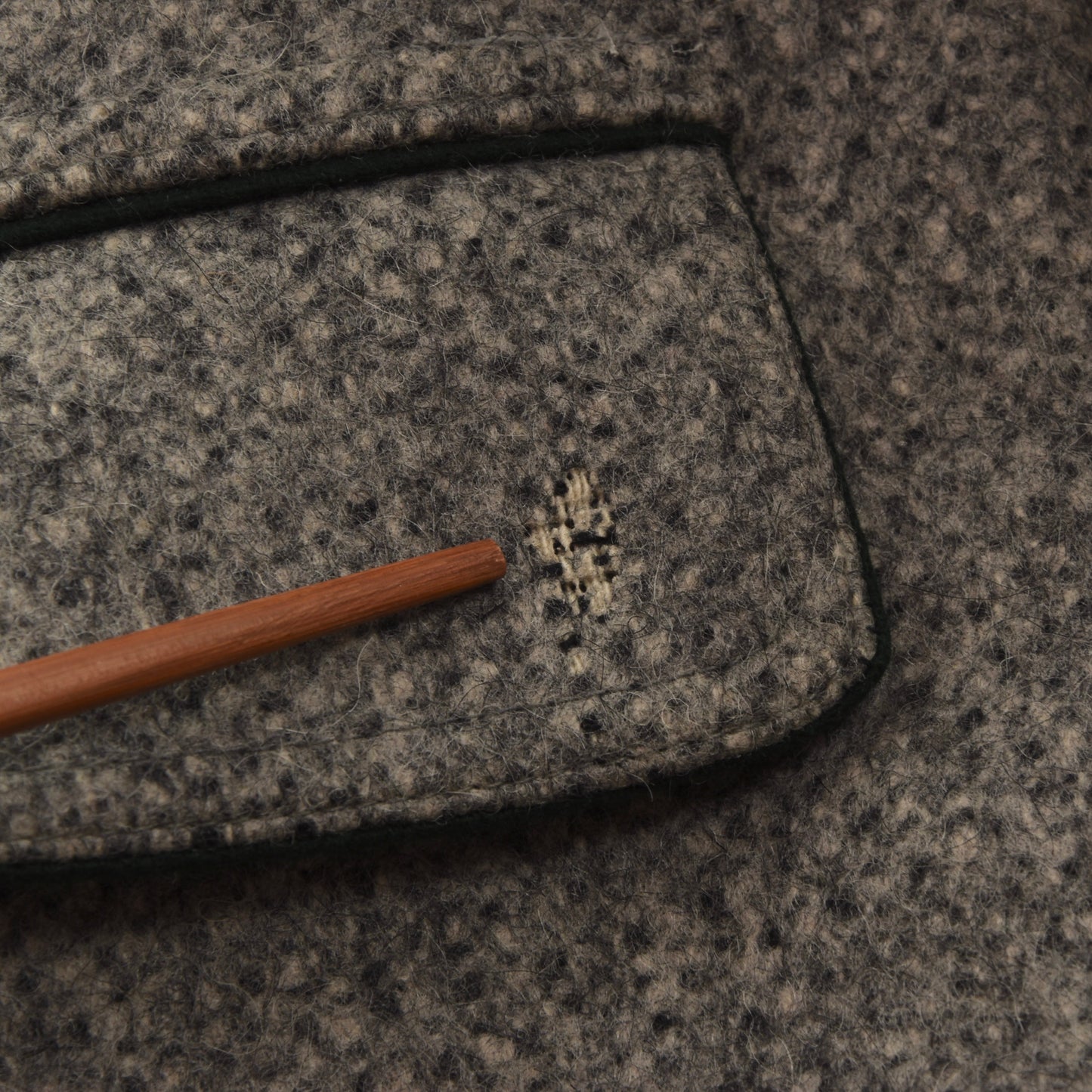 Traunsee Trachten Schladminger Mantel Größe 52 - Grau
