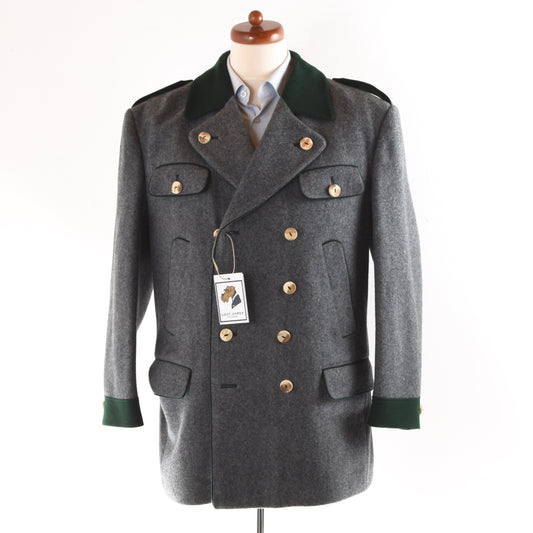 Apennin Loden Schladminger Coat Size 48  - Grey