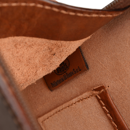 The Bridge Firenze Leather Portfolio/Document Holder - Brown