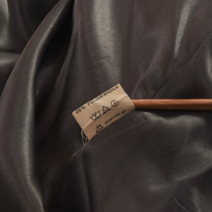 Franco Ancona Herringbone Coat Size 56 - Black & White
