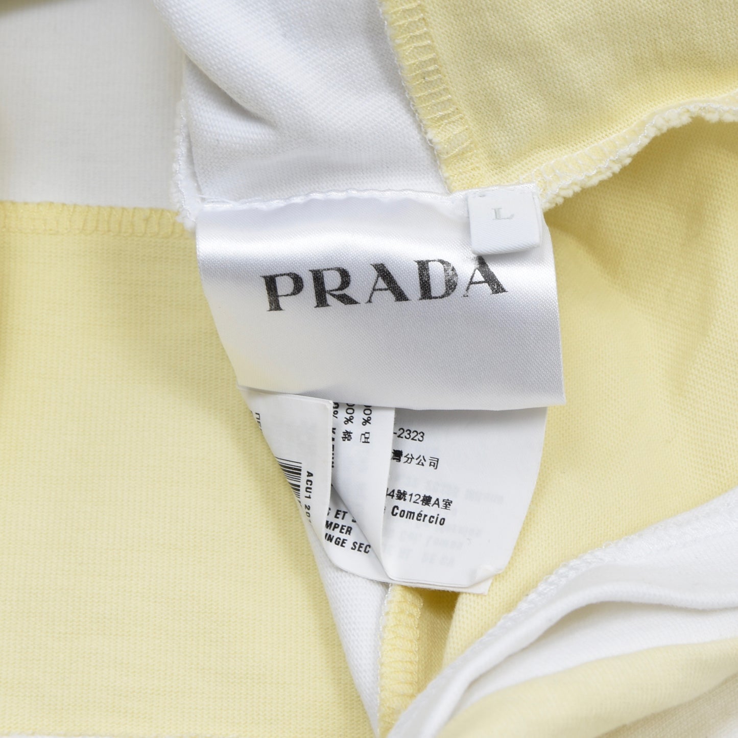 Prada Milano SS2020 Oversized Polo Shirt Size L