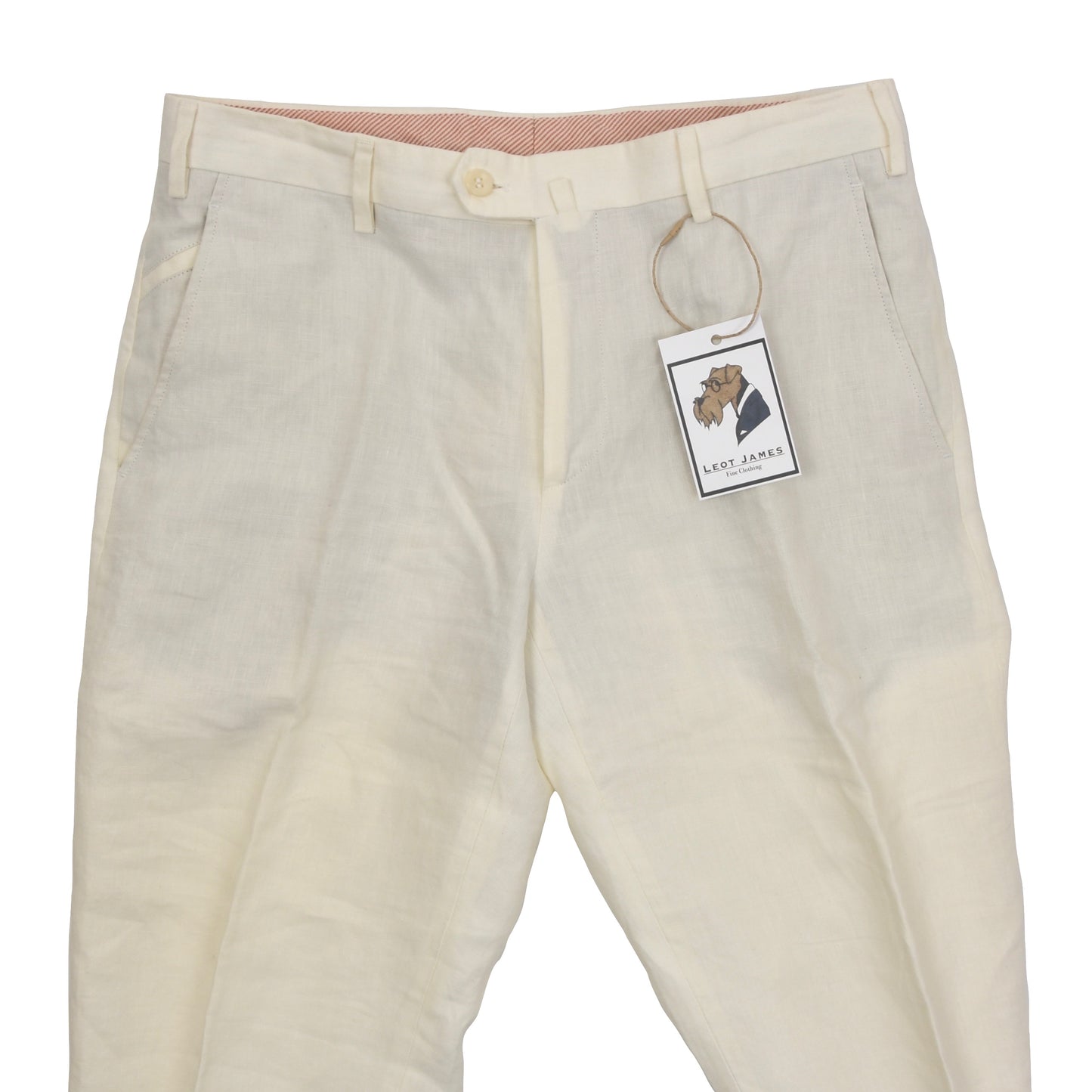 Loro Piana Linen Pants Size 46 - Cream