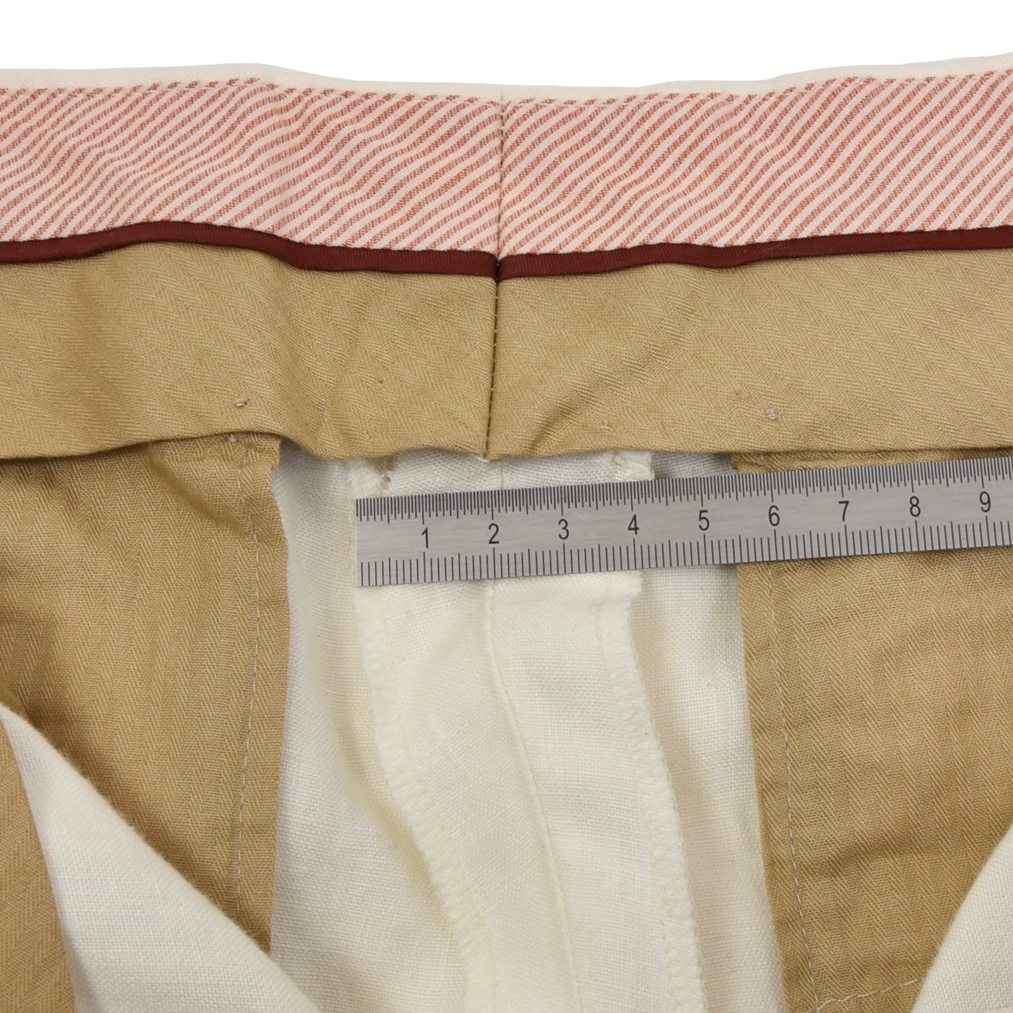 Loro Piana Leinenhose Größe 46 - Creme