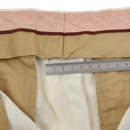 Loro Piana Linen Pants Size 46 - Cream