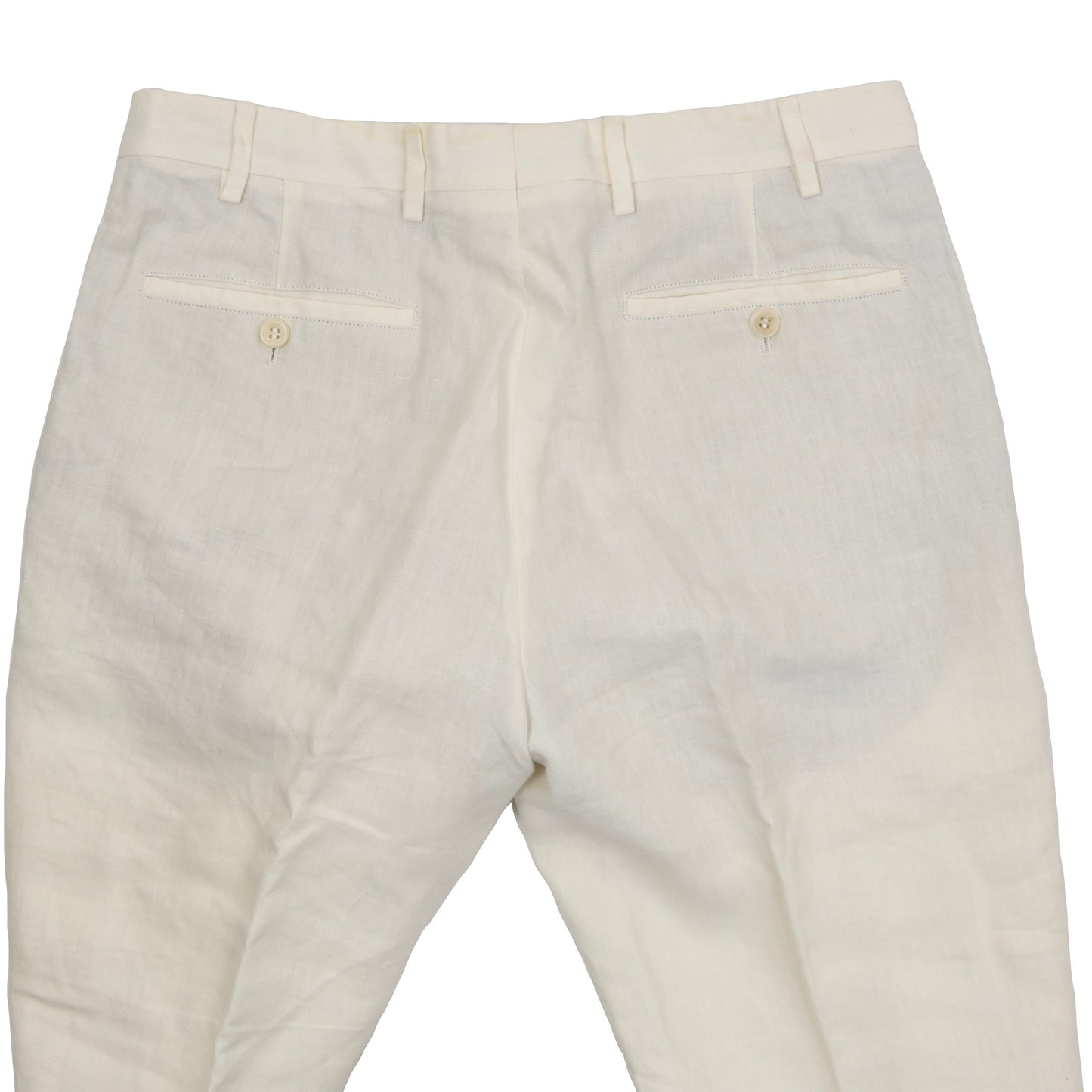 Loro Piana Leinenhose Größe 46 - Creme