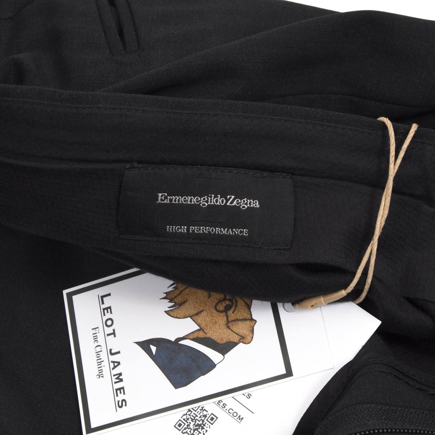 Ermenegildo Zegna High Performance Wool Pants Size 56 - Grey